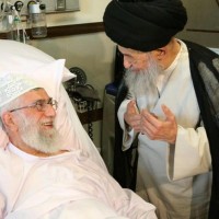 عيادة العلماء والشخصيات للإمام الخامنئي حفظه الله في المستشفى